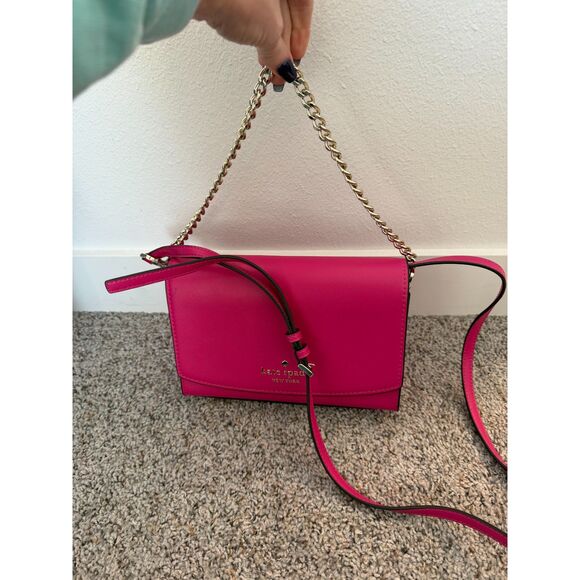 Hot Pink Kate Spade Crossbody - Picture 3 of 8